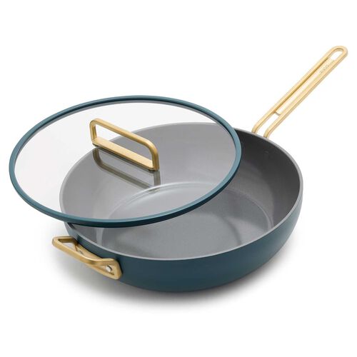 GreenPan Stanley Tucci Covered Essential/Stanley Pan 33cm - Venetian Teal